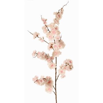 Kunst Japanische Zierkirsche ZORYA mit Blüten, rosa-creme, 125cm