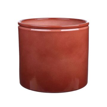 Keramiktopf ALCHIBA, rotbraun, 21,5cm, Ø23,3cm