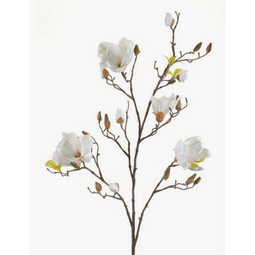 Künstliche Blume groß Magnolie LILO, creme, 110cm, Ø5-9cm
