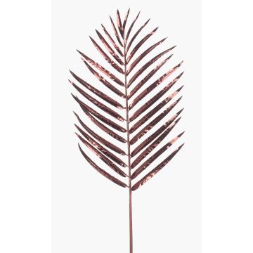 Kunststoff Palmenwedel Areca JAZKI, metallic-burgunderrot, 85cm