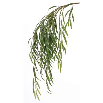 Künstlicher Trauerweiden Zweig CASSIUS, schwerentflammbar, grün, 120cm