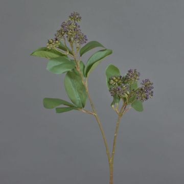 Künstlicher Hartriegel Zweig PANGO mit Knospen, dunkelviolett, 70cm Künstlicher Hartriegel Zweig PANGO mit Knospen, dunkelviolett, 70cm