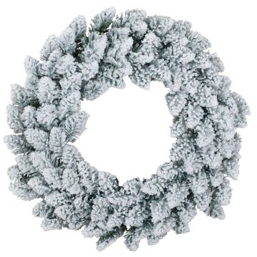 Künstlicher Tannenkranz KIRUNA, beschneit, Ø50cm