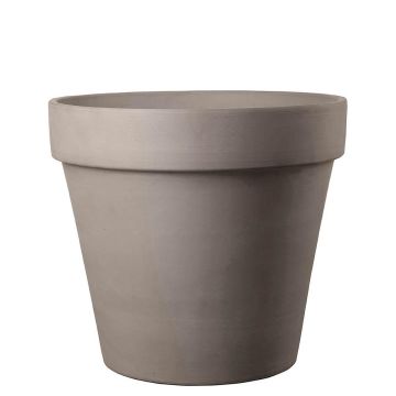 Terrakotta Blumentopf NUVENS, outdoor, taupe, 54cm, Ø60cm Terrakotta Blumentopf NUVENS, outdoor, taupe, 54cm, Ø60cm