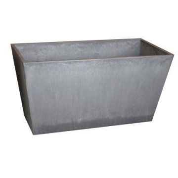 Pflanzkasten ANDIF aus Holzbeton, grau, 100x32x49cm Pflanzkasten ANDIF aus Holzbeton, grau, 100x32x49cm