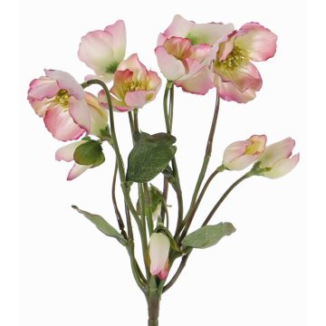 Deko Christrose HALLA zum Stecken, rosa, 30cm, Ø7cm Deko Christrose HALLA zum Stecken, rosa, 30cm, Ø7cm