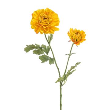 Kunstblume Ranunkel LOLYN, gelb, 65cm