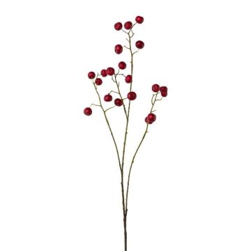 Kunstzweig Zierapfel GRULNE mit Früchten, rot, 95cm Kunstzweig Zierapfel GRULNE mit Früchten, rot, 95cm