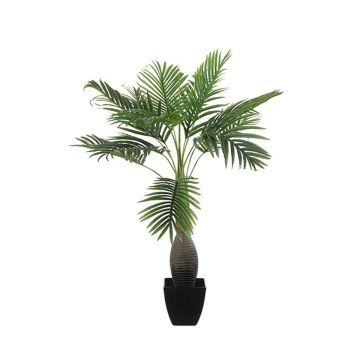 Plastik Kentiapalme CADANA im Dekotopf, 100cm Plastik Kentiapalme CADANA im Dekotopf, 100cm