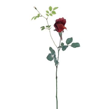 Textilblume Rose SAIMON, dunkelrot, 60cm Textilblume Rose SAIMON, dunkelrot, 60cm