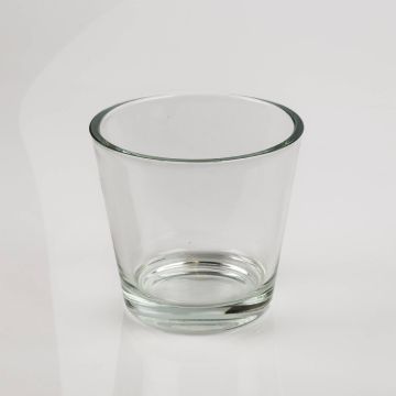 Glas Blumentopf RANA, klar, 13cm, Ø14cm