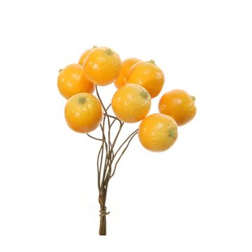 Deko Obst Orange TINJA, 12 Stück, orange, 2cm, Ø2cm Deko Obst Orange TINJA, 12 Stück, orange, 2cm, Ø2cm