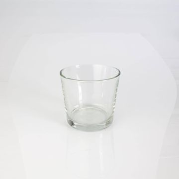 Glasübertopf ALENA, klar, 10,5cm, Ø11,5cm