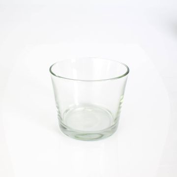 Glasübertopf ALENA, klar, 12,5cm, Ø14,5cm
