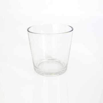 Glasübertopf ALENA, klar, 19cm, Ø18,5cm