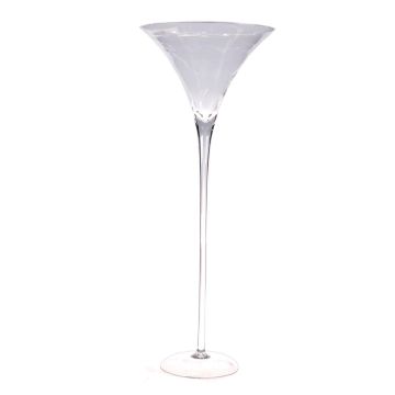 XXL Martiniglas SACHA AIR auf Standfuß, transparent, 90cm, Ø35cm