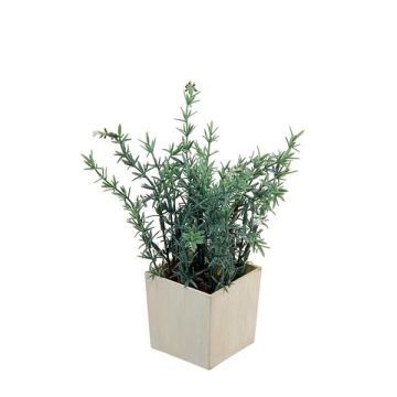 Plastik Pflanze Rosmarin GILANG, Übertopf, grün, 25cm Plastik Pflanze Rosmarin GILANG, Übertopf, grün, 25cm