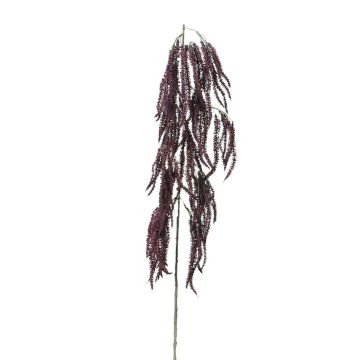 Dekozweig Amaranth ILENAYA mit Blüten, violett, 90cm Dekozweig Amaranth ILENAYA mit Blüten, violett, 90cm