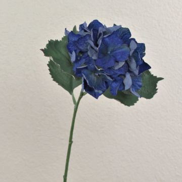 Künstliche Blume Hortensie GUNILLA, Eco Collection, royalblau, 60cm, Ø12cm