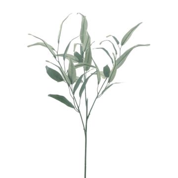 Künstlicher Eukalyptus Zweig MALWINE, Eco Collection, grün, 75cm
