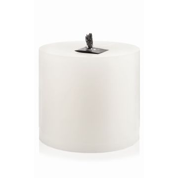 Outdoor Kerze IYETTE, elfenbein, 30cm, Ø24cm, 250h - Made in Germany