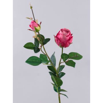 Kunst Rose CARUSA, pink, 80cm, Ø8cm