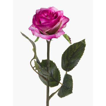 Kunstrose SIMONY, rosa-pink, 45cm, Ø8cm