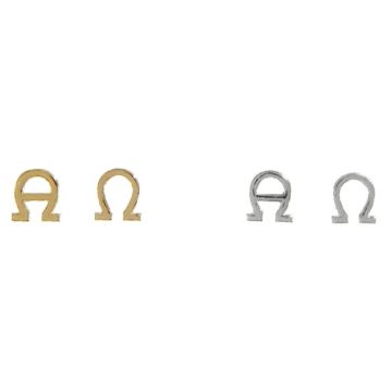 Wachsornament Alpha Omega LILIJA, gold, 1,5x1,5cm Wachsornament Alpha Omega LILIJA, gold, 1,5x1,5cm