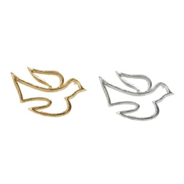 Wachsornament Taube RIKONA, gold, 2,5x4cm Wachsornament Taube RIKONA, gold, 2,5x4cm