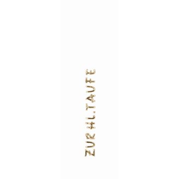 Wachsschriftzug Zur Hl. Taufe AGNETA, gold, 1,2x9cm Wachsschriftzug Zur Hl. Taufe AGNETA, gold, 1,2x9cm