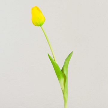 Kunsttulpe LONA, gelb, 45cm, Ø4cm