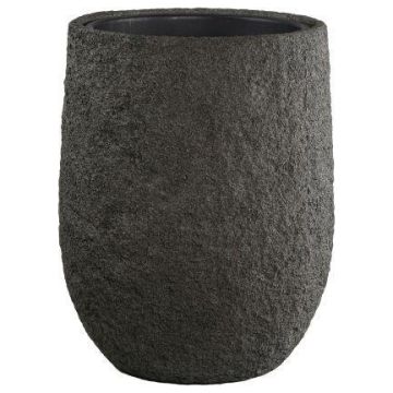 Polystone Blumenvase SOLVICA, 2 Stück, Steinoptik, outdoor, dunkelbraun, 50x38cm, 68x55cm Polystone Blumenvase SOLVICA, 2 Stück, Steinoptik, outdoor, dunkelbraun, 50x38cm, 68x55cm