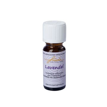 Naturreines ätherisches Öl ROMERO, Lavendel, 10ml, 7cm, Ø2,3cm