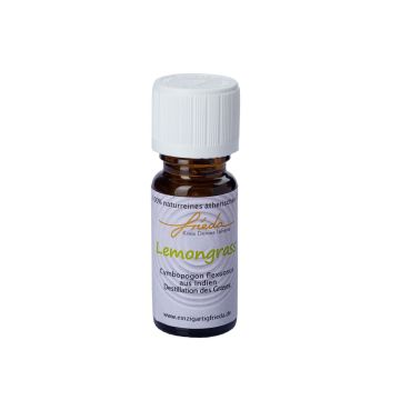Naturreines ätherisches Öl ROMERO, Lemongras, 10ml, 7cm, Ø2,3cm