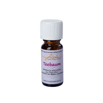 Naturreines ätherisches Öl ROMERO, Teebaum, 10ml, 7cm, Ø2,3cm