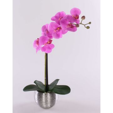 Kunstblume Phalaenopsis Orchidee EMILIA, Dekotopf, pink, 45cm Kunstblume Phalaenopsis Orchidee EMILIA, Dekotopf, pink, 45cm