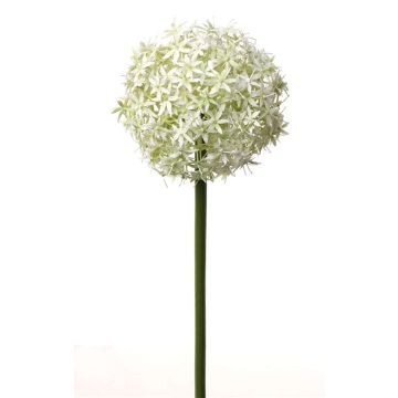 Kunst Allium SAMARA, weiß-grün, 75cm, Ø12cm