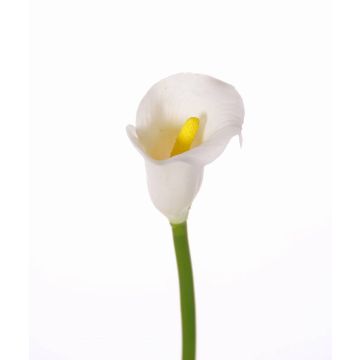 Textilblume Calla CHIDORA, weiß, 55cm, 4,5x5,5cm