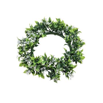 Kunststoff Jasmin Kranz REBEKKA, crossdoor, weiß, Ø30cm Kunststoff Jasmin Kranz REBEKKA, crossdoor, weiß, Ø30cm
