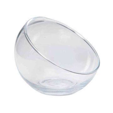 Dekoschale NELLY OCEAN aus Glas, klar, 10,5cm, Ø12,5cm