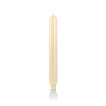 Punchkerze ARIETTA, creme, 24,9cm, Ø2,8cm, 16h - Made in Germany
