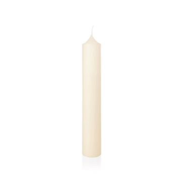 Kaminkerze FRANZISKA, elfenbein, 50cm, Ø8cm, 228h - Made in Germany Kaminkerze FRANZISKA, elfenbein, 50cm, Ø8cm, 228h - Made in Germany