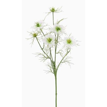 Kunst Schwarzkümmel SEVIN, weiß-grün, 65cm, Ø6-7cm