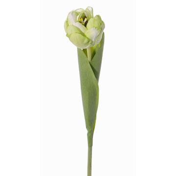 Kunst Tulpe ROMANA, hellgrün, 45cm, Ø6cm
