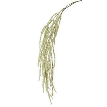 Kunst Amaranthus Zweig MARGARETE, creme, 105cm