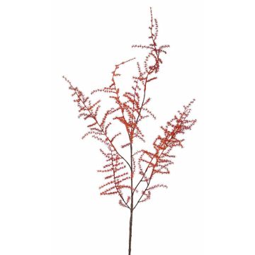 Deko Asparagus acutifolius Zweig JOCHEN, orange, 130cm