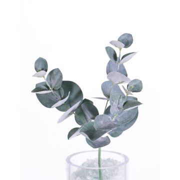 Künstlicher Eucalyptus Zweig JAMAL, grün-grau, 25cm