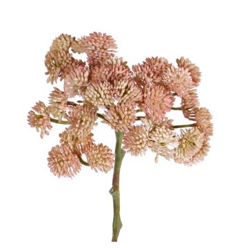 Plastik Sedum DANICA, rosa, 20cm, Ø10cm