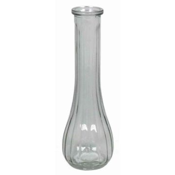 Tischvase KOSTA aus Glas, klar, 21,5cm, Ø7cm