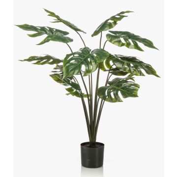 Künstliche Pflanze Philodendron Monstera Deliciosa AWEO, 95cm